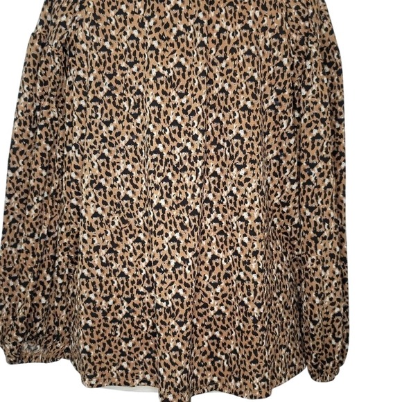 Ava & Viv Animal Print Blouse - Picture 6 of 9